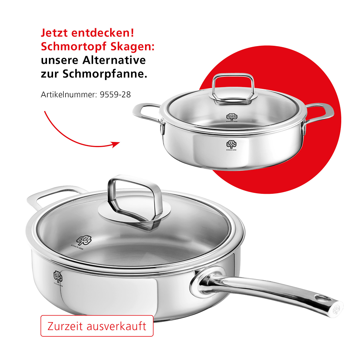 Schmorpfanne Skagen, 28 cm