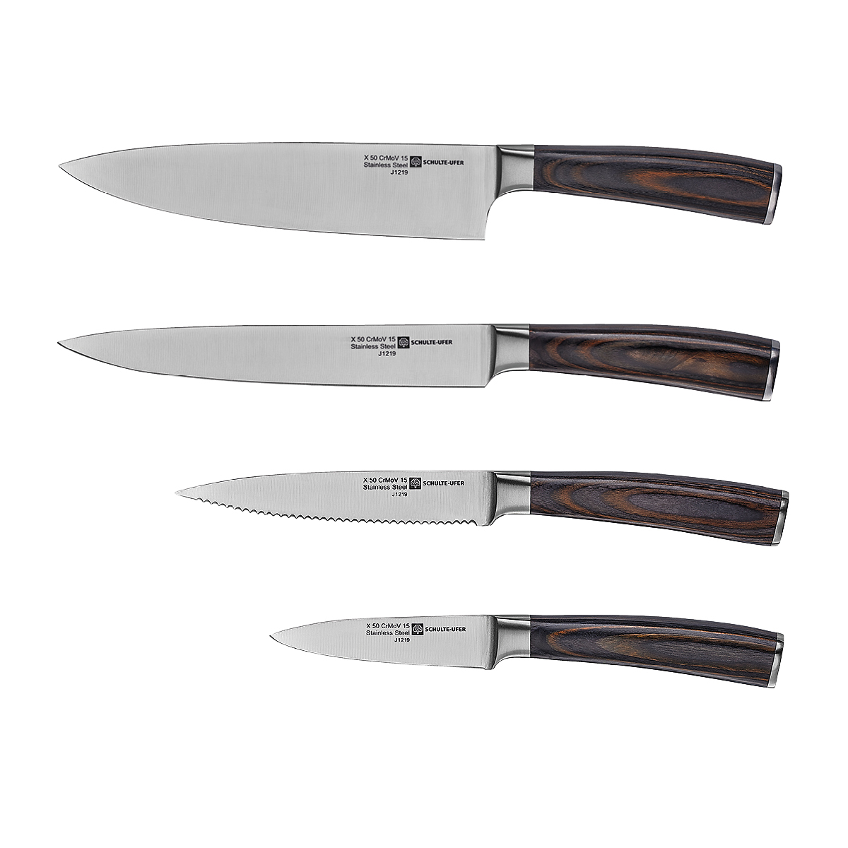 Messerset Riku, 4-tlg