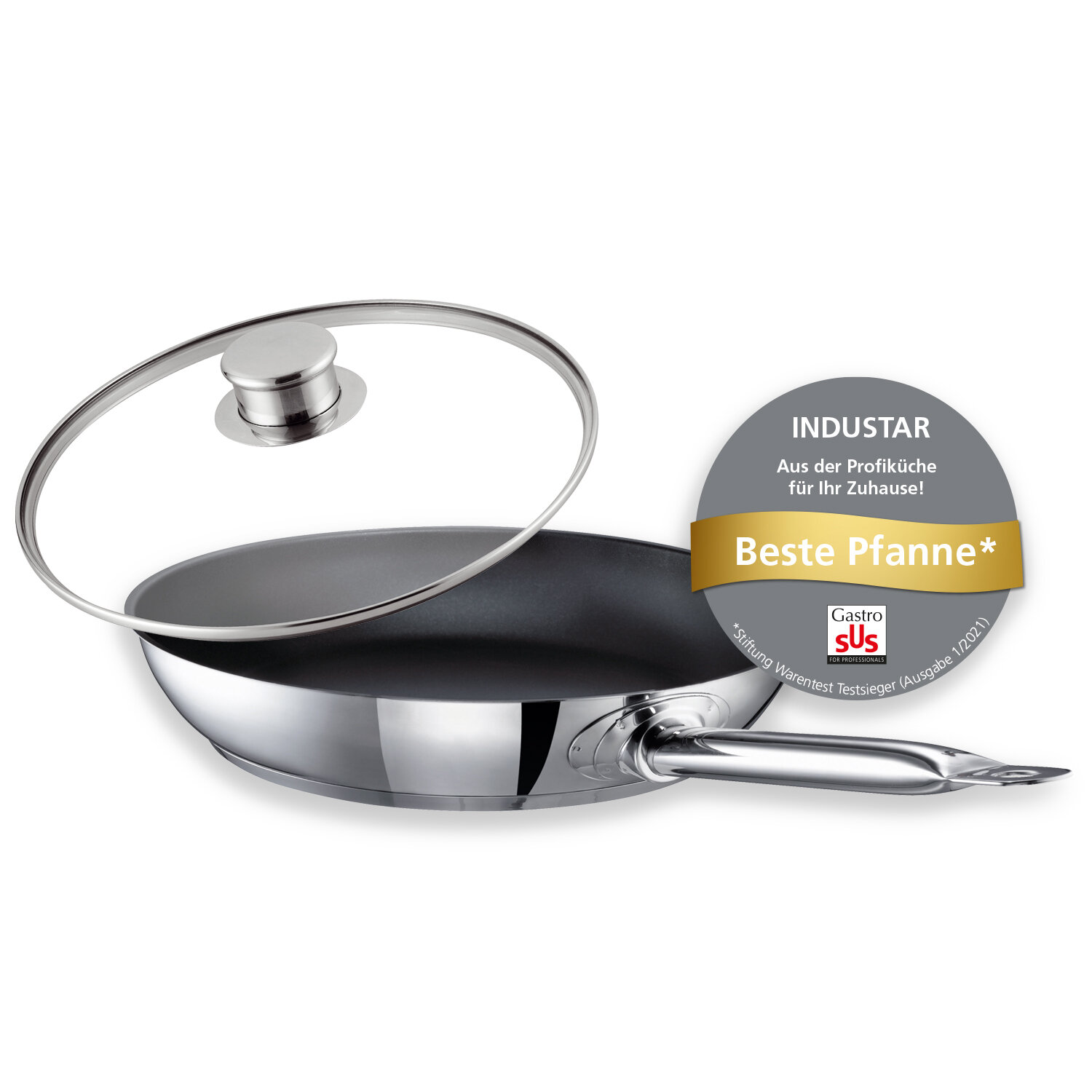 Zepter ZEST Bratpfanne 28 cm 316L Edelstahl Antihaft Induktion Zepter ZEST Bratpfanne 28 cm 316L Edelstahl Antihaft Induktion
