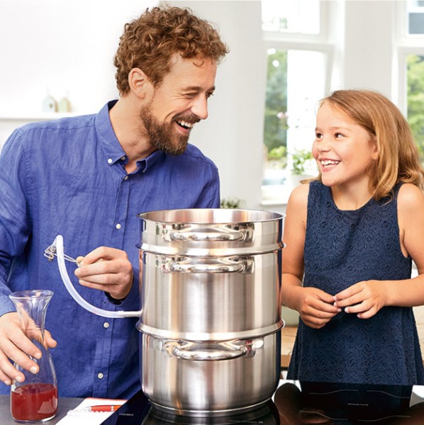 Entsafter Rezepte für Dampfentsafter mit Obst und Gemüse