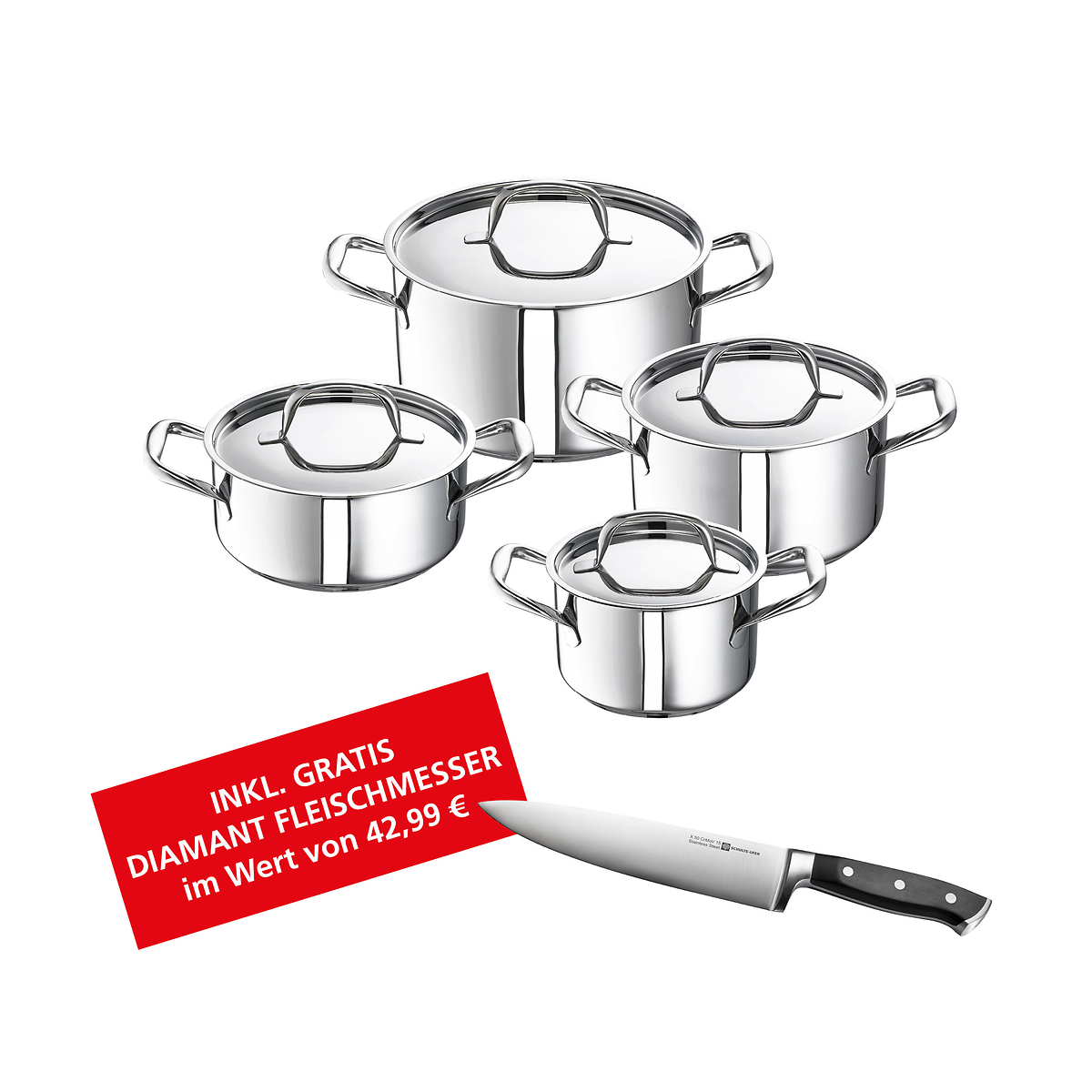 Nimm-4-Set Finesse, 4-tlg