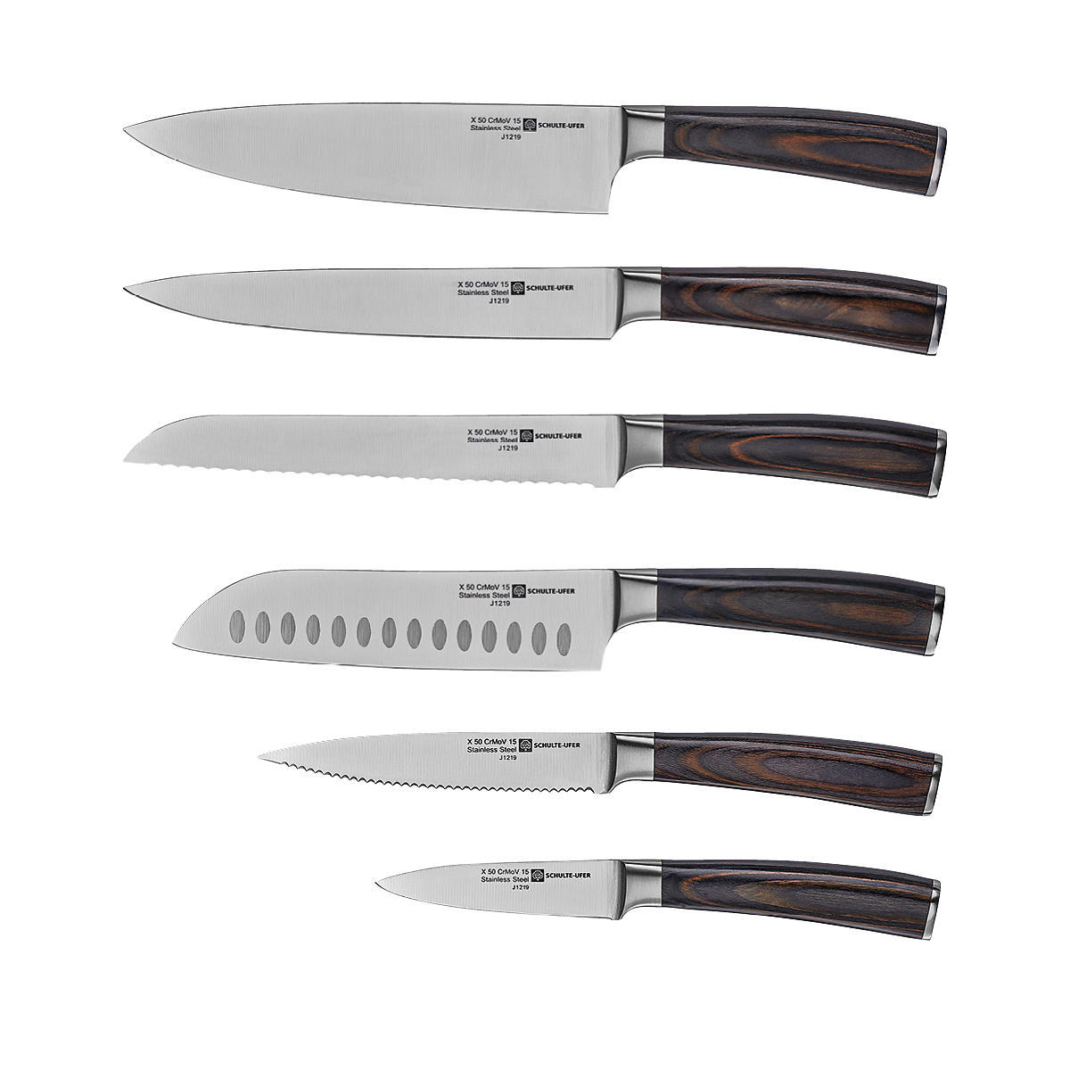 Messerset Riku, 6-tlg