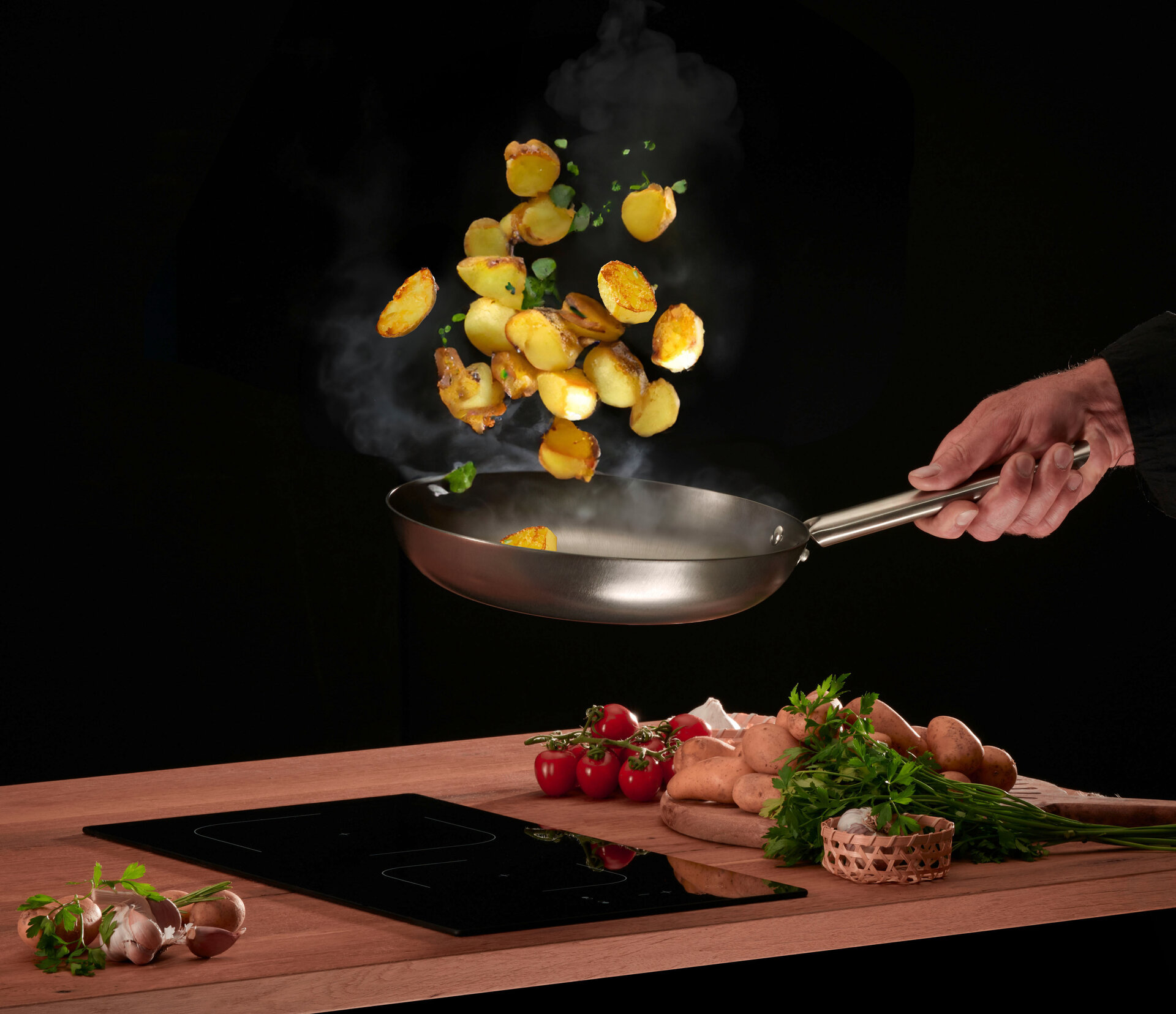 getgastro Lyoner Eisenpfanne – Bratpfanne 45 cm – Profiqualität ohne Beschichtung für große Portionen getgastro Lyoner Eisenpfanne – Bratpfanne 45 cm – Profiqualität ohne Beschichtung für große Portionen