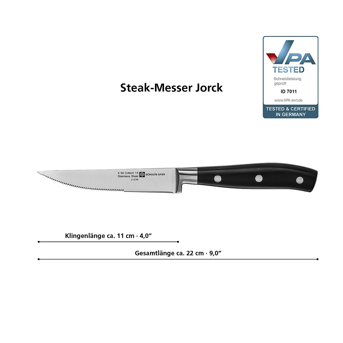 Steakmesser-Set Jorck, 2-tlg